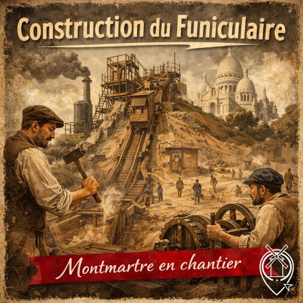 funiculaire montmartre construction Montmartre Connect