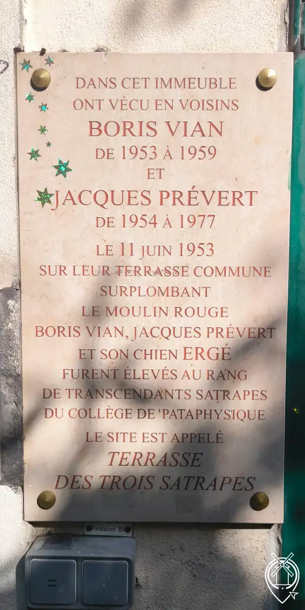 plaque-vian-prevert-cite-veron plaque-vian-prevert-cite-veron