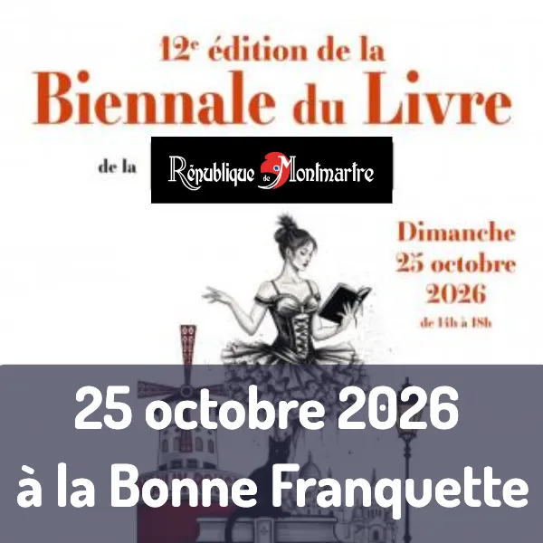 biennale du livre de montmartre